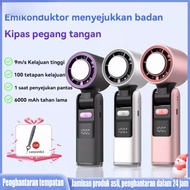 K801 Portable Fan100 Gear Strong Wind Speed 6000mAh Battery Mini Fan Digital Display Adjustable