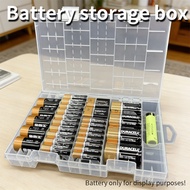 Large Capacity Home Battery Storage Organizer Box/Battery Case/Battery Holder, Can Hold 39 Pieces of