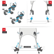 For SV650 Accessories Motorcycle Adjustable Wind Screen Windshield For SV650 sv 650 1999-2022