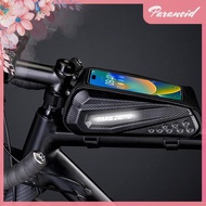[paranoid.sg] Bicycle Frame Bag 1L Road Bike Bag Flip Cover Design for MTB Bicycle Accessories