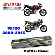 MUFFLER PROTECTOR COVER YAMAHA  FZ150 2008-2013 FZ 150 EKZOS BESI EXHAUST IRON CHROME