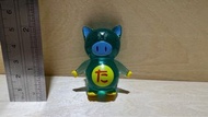 （飛天少女豬事丁 迷你透明綠色 限定品 玩具系列）全新 飛天少女豬事丁 迷你透明綠色版 膠品 實物如圖