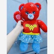 ตุ๊กตาหมี บิ้วอะแบร์ วันเดอร์วูแมน มาเวล ❤️MARVEL Wonder Woman SuperHero ⭐️Build A Bear⭐️มือสองนำเข้
