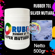 RUBBER SILVER MUTIARA 701 WATER BASIL 500GR
