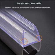6/8/10/12mm 5m F/U/h Corner Shape Door Weather Strip Glass Shower Door Sealing Strip Silicone Framel