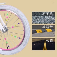 Children bicycle tyre parts white tyre 16-inch 18-inch 20-inch antiskid thickening tu儿童自行车外胎配件白色轮胎16寸18寸20寸2.125/1.75防滑加厚外胎8.18
