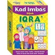 Kad Imbas Iqra dan Basic Huruf Hijaiyah Jawi Flash Card Mind to Mind Doa Harian Cards Educational