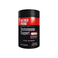 Weider Prime Testosterone Supplement for Men, Healthy , Support to Help Boost Strength and Build Lea