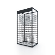 Kefva ชั้นวางกระดาษโปสเตอร์ ชั้นวางกระดาษห่อของขวัญ 15 ชั้น ขนาด 60x86x160 cm ชั้นวางโปสเตอร์ ชั้นเก