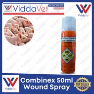 Combinex Wound Spray 50ml for pets Combinex wound spray for dogs