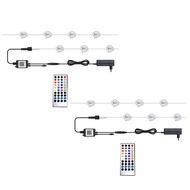 Permanent Outdoor Eaves LED Lights Waterproof APP Control RGB String Lights for Christmas Decoration