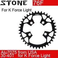 Stone Chainring 76BCD For K Force Light crankset Round 30T 32T 34 36 38T 40T tooth MTB Bike Cycling 
