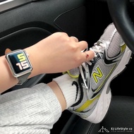 -EJ- Zero Size 23.5cm NEW BALANCE 530 Black Yellow Silver NB Korea MR530SC