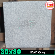 Keramik Kamar Mandi 30x30 IKAD Grey Lantai Kasar Anti Slip
