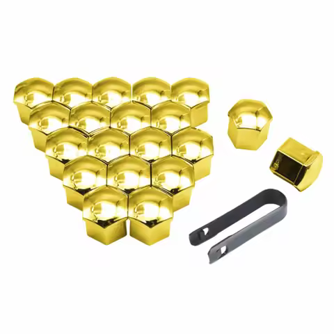 20pcs Car Accessories tire screw decorative cap for Audi A4 A6 A5 A6L A8L A4 Avant Q7 R A3 3-Door I