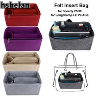 HSHELAN Insert Bag, Multi-Pocket Felt Liner Bag, Portable Storage Bags Handbag Travel Bag Organizer for Speedy Neverfull/Longchamp LE PLIAGE