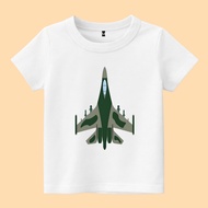 Cartoon jet plane children's t-shirt