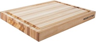 Extra Large XL Cutting Board from North American Maple - Heavy Reversible Butcher Block with Juice G