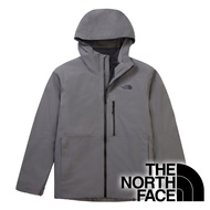 [THE NORTH FACE United States] Men Dryvent Two-Piece Waterproof Down Jacket FP600 {Soot/Black} NF0A8