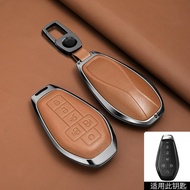 Car Key For Denza D9 N9 Z9 GT N7 N8 D9DMI/EV Metal Protective Cover Car Housing Ring Holder Fob Acce
