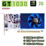 SRhonyra GT1030 RX550 GTX1050 1050Ti 1650 1060 การ์ดกราฟิกโปรไฟล์ต่ำ 2/4 / 6GB HDMI และ DispilayPort