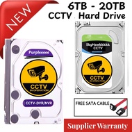 3.5" HDD 3TB/4TB/5TB/6TB/8TB/10TB/12TB/14TB/16TB/18TB/20TB CCTV Hard disk DVR/NVR Hard Drive SATA