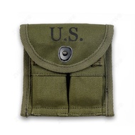 Collectible M1 Carbine Pack Double Pack Zipper Army Green Small Waist Bag Beautiful Waist Bag High Q