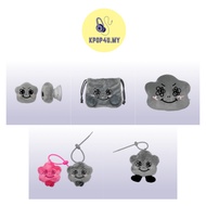 JISOO - AMORTAGE OFFICIAL MD SHUMON BABY PLUSH KEYCHAIN / PHONE POP-UP GRIP / POUCH / CUSHION