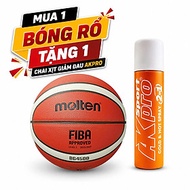 Bóng rổ Molten BG4500 - Chứng nhận FIBA