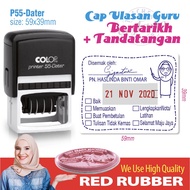 Colop P55 Deter 10 Years | EZ Teacher Stamp: Teacher's Stamp with Attraction + Teacher Icon