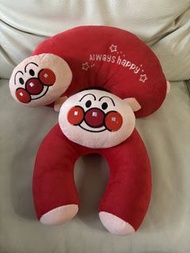 全新麵包超人頸枕/靠墊