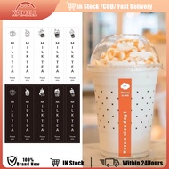10Pcs Colorful "Have a Nice Day" Coffee Milk Tea Sticker Packaging Decoration Sealing Labels Sticker