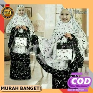 Big Ramadan L6K2 Mukena Girls Girls Mukenah Muslim Clothing Q8W0 Tanggung 12 13 Years Rayon Premium 