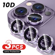 Diamond Camera Lens Protector Glass For iPhone 11 12 13 14 Pro Max 13Mini Lens Protective Film For iPhone 11 12 13 14 Pro Max