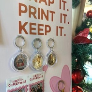 Personalised Round Photo Keychain – Cute Memory Tag