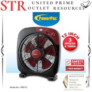 PowerPac, Fan, Portable Fan, Desk fan, 12 inch (PPBF30)
