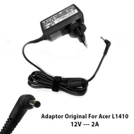 baru Adaptor Charger Acer Original 12V - 2A for Laptop Acer One 14