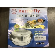 Bolu oven round Butterfly baking pan round aluminium