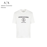 AX Armani Exchange เสื้อยืดผู้ชาย รุ่น AX 6DZTLC ZJ9JZ1116 - สีออฟไวท์