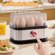 PEARL Eggs Boiler, 200W Power 6 Eggs Capacity Smart Egg Cooker,  Stainless Steel Space Saving Multi 