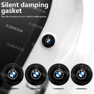 Xinfan ad | 2/4PCs car door shock absorber gasket buffer sticker for BMW Series 1 3 5 6 7 X1 X3 X5 X6 2014 2015 Z e81 E83 E87 E60 E61 E70 E71 E90 E91 F10 car accessories for