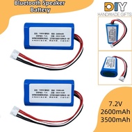 Li-ion 18650 Lithium Battery 5 Wires 7.2V Bluetooth Speaker Battery