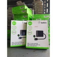 Belkin USB C To VGA Adapter 14cm for Monitors and Projectors OfficialOriginal