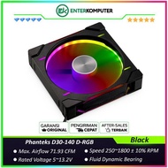 Phanteks D30-140 Black Premium D-RGB Performance Fan - Single Pack