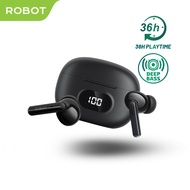 Robot Wireless Earphone Airbuds T70 Original TWS Deep Bass Bluetooth Garansi 1 Tahun