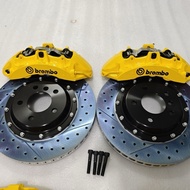 Brembo V6 6 pot suitable 18 inch brembo brake kit