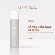 Toner tẩy da chết AHA BHA Mandelic Glow Zakka Naturals 150ml