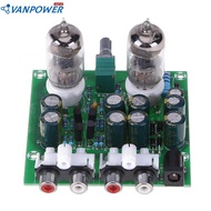 (Ready) 6J1 Hifi Stereo Electronic Tube Preamplifier Board Finished Preamp Amplifer