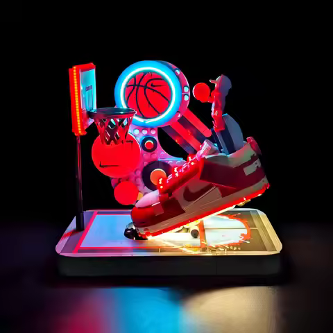 LYBMTWF LED Lighting Kit Compatible with Lego 43021 ball shoes Model (NOT Include The Model Bricks)