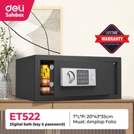 DELI ET522 DIGITAL SAFE / SAFE DEPOSIT BOX / ELECTRIC CASH BOX ET-522